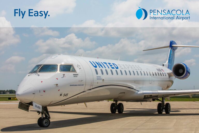 Pensacola International Airport and United Airlines Invite You to FlyEasy with Four New